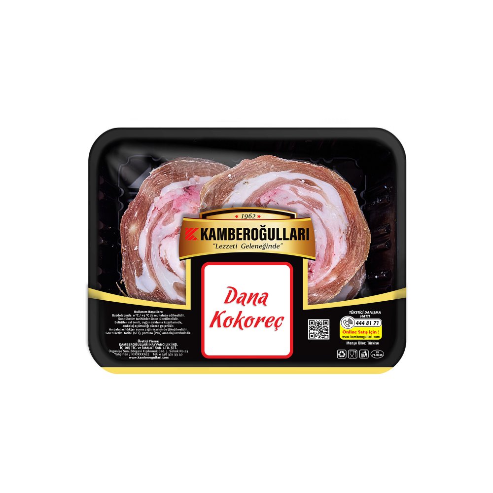 Dana Kokoreç Dilimli 400 GR